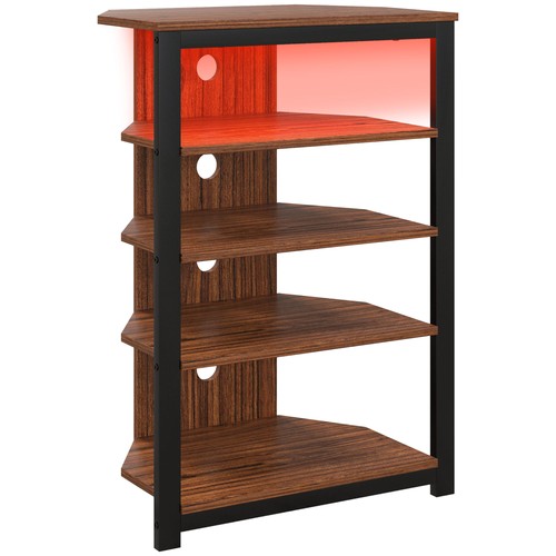 Tier corner stand with - 4-tier, tv