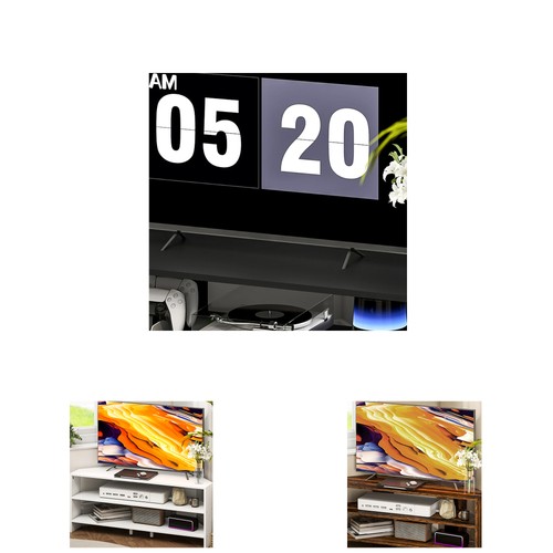 Homcom corner stand - corner, for