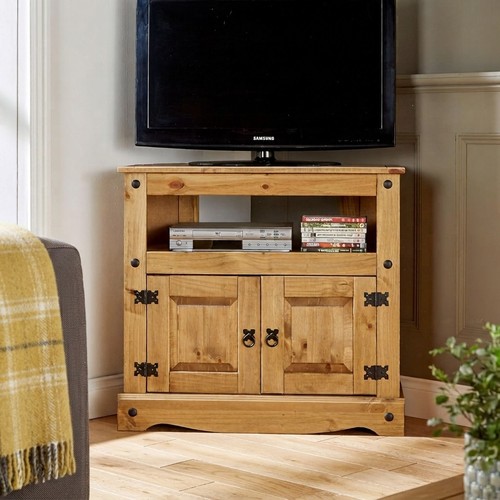 Corona pine stand door - pine, tv