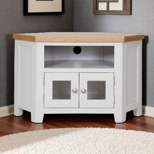 Corner stand oak solid unit - corner,