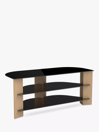Corner stand oak black - corner, oak/black