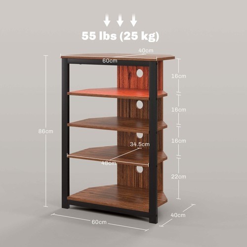 Tier modular corner hifi tv - modular,