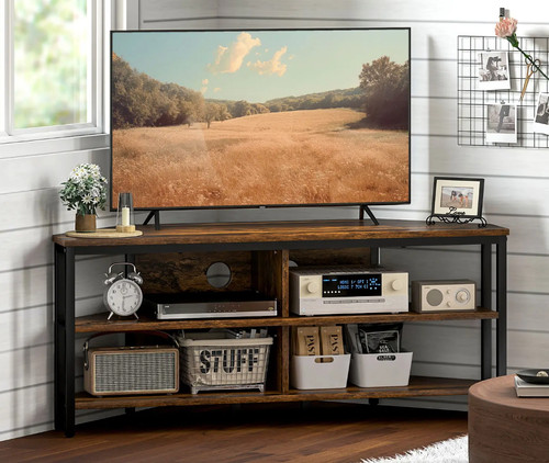 Industrial stand rustic - tv,